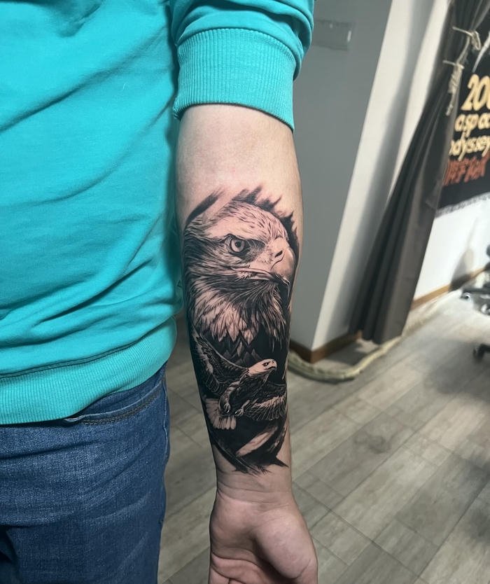 tattoo đại bàng nam đậm nét cá tính tattoo đại bàng nam đậm nét cá tính