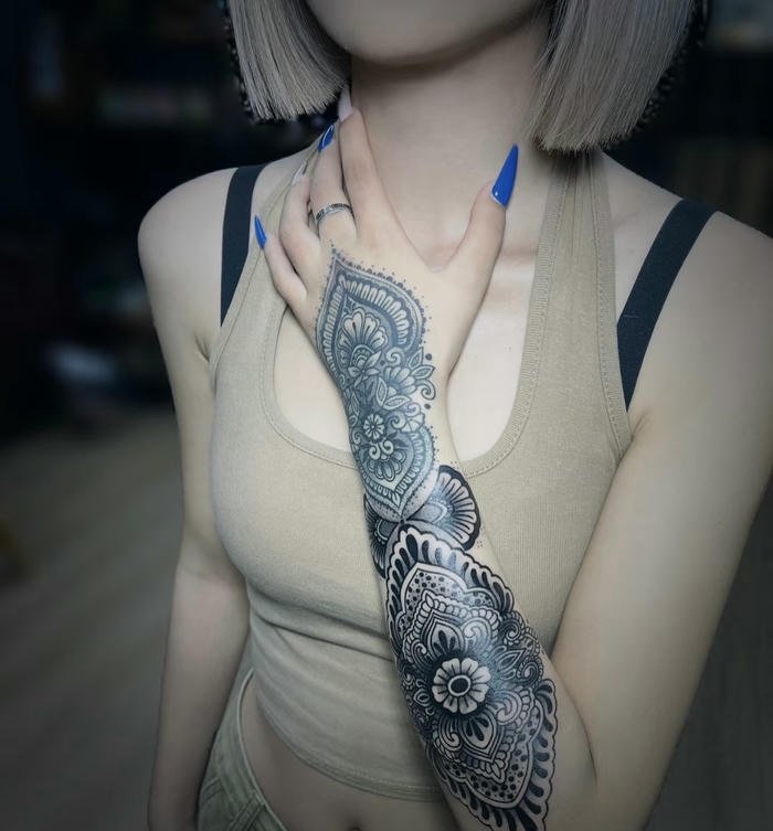 tattoo mandala tinh xảo