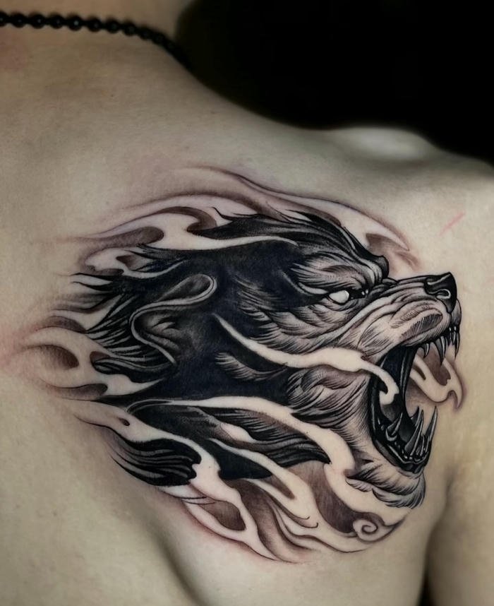tattoo sói nam mang ý nghĩa sức mạnh tattoo sói nam mang ý nghĩa sức mạnh