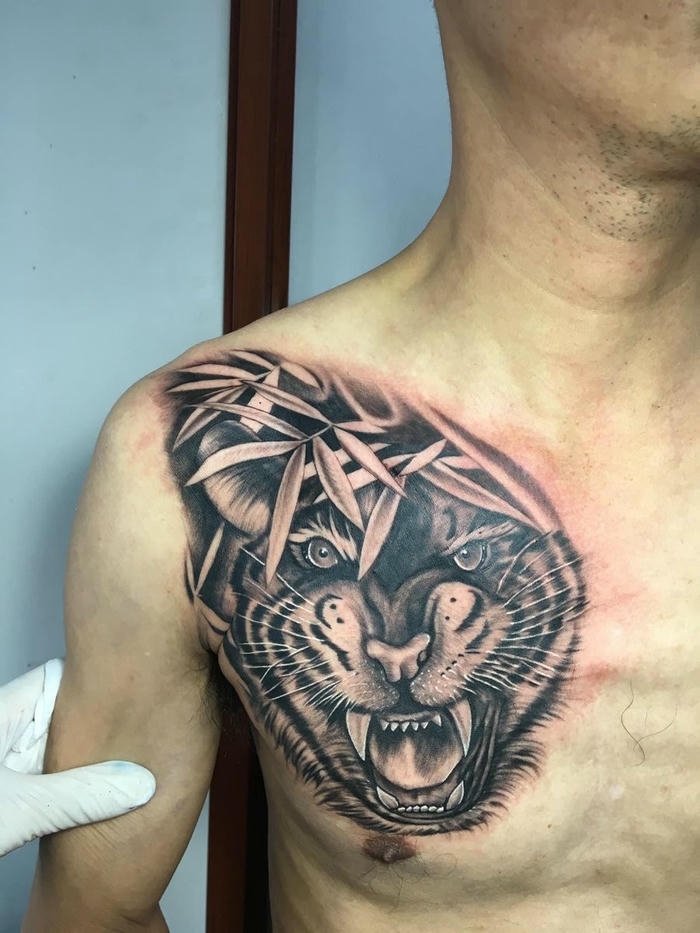 tattoo sói nam thể hiện bản năng hoang dã tattoo sói nam thể hiện bản năng hoang dã