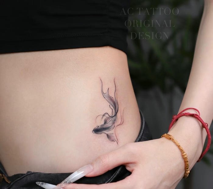 xăm hình cá chép