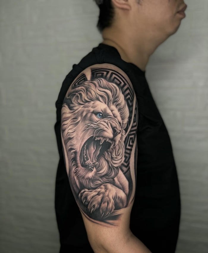 xăm sư tử nam thể hiện bản lĩnh xăm sư tử nam thể hiện bản lĩnh