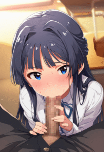 Ánh nhìn anime gợi cảm đầy cảm xúc